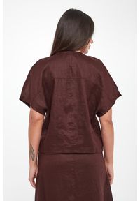 Ecoalf - Bluzka damska lniana Dora ECOALF. Materiał: len #3