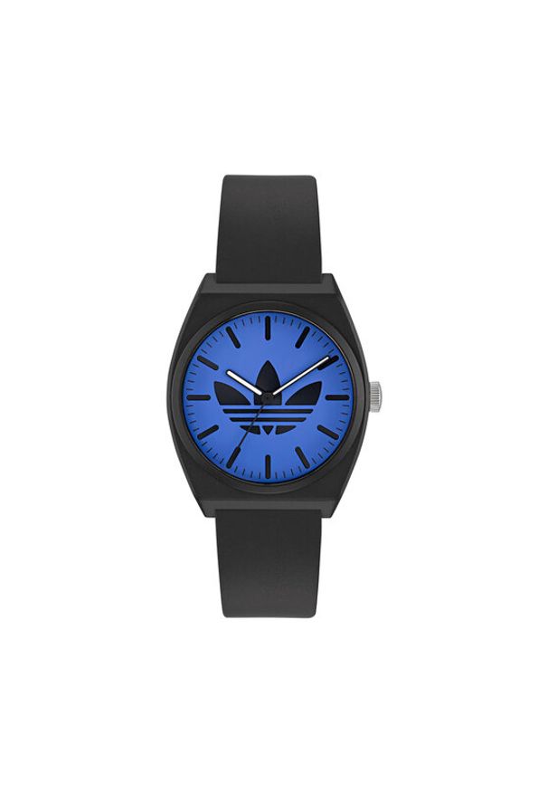 Adidas - adidas Zegarek AO Street Project Two AOST25547 Czarny. Kolor: czarny. Styl: street