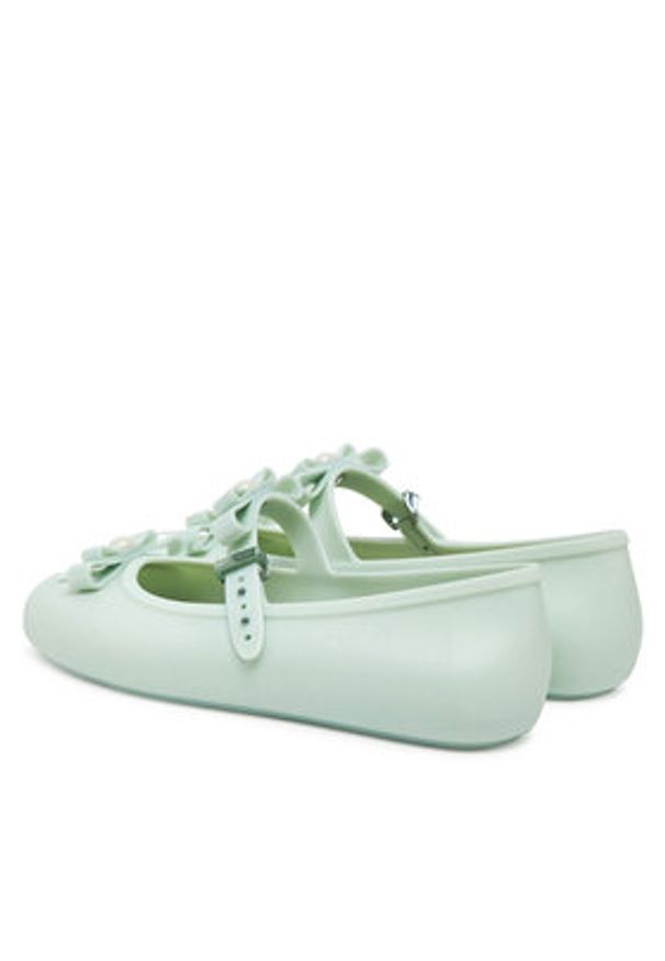 melissa - Melissa Baleriny Melissa Soft Ballerina Bow Ad M 35971 Zielony. Kolor: zielony