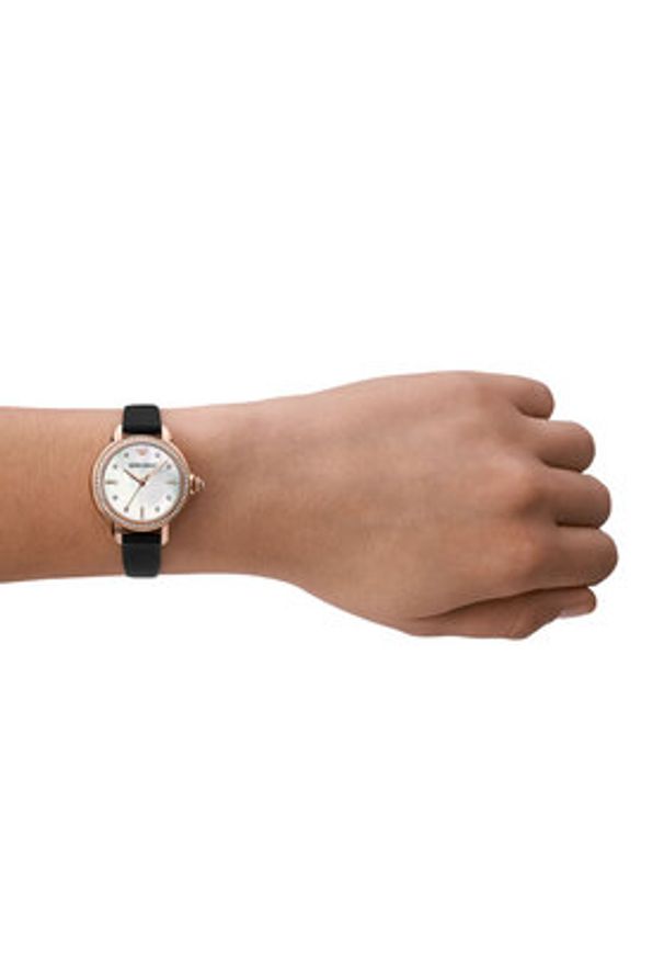 Emporio Armani Zegarek Mia AR11598 Różowe złocenie. Kolor: różowy