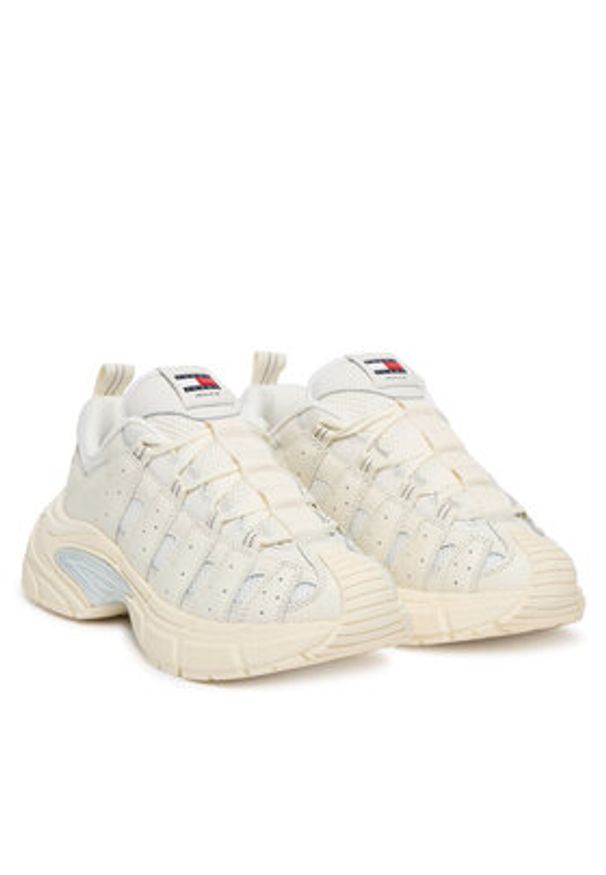 Tommy Jeans Sneakersy Archive '95 EN0EN02865 Écru. Materiał: skóra