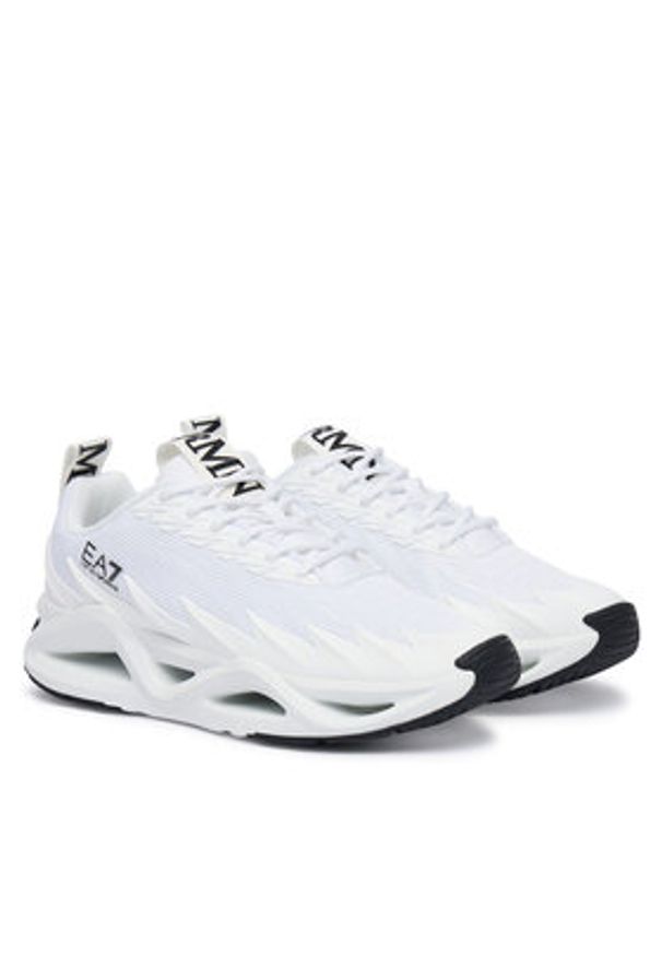 EA7 Emporio Armani Sneakersy 7X000304 AF18442 MZ018 Biały. Kolor: biały. Materiał: materiał
