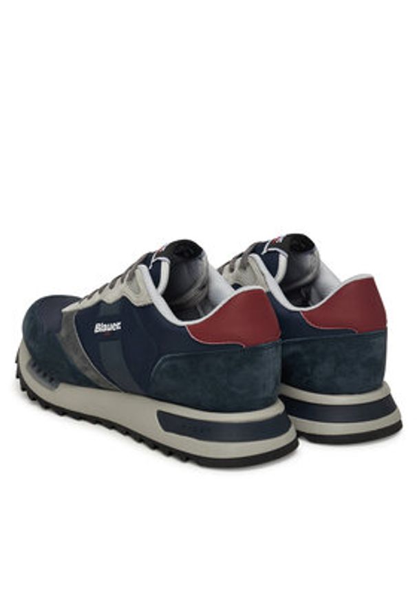 Blauer Sneakersy F5RYDER01/NYN Granatowy. Kolor: niebieski. Materiał: zamsz, skóra
