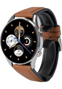 oromed - Smartwatch Oromed Oro-Fit 8 Pro Brązowy (FIT 8 PRO). Rodzaj zegarka: smartwatch. Kolor: brązowy