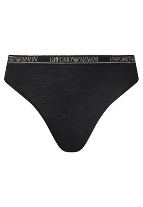 Emporio Armani Underwear Komplet 2 par fig klasycznych EW000403 AF10889 MC005 Czarny. Kolor: czarny. Materiał: wiskoza
