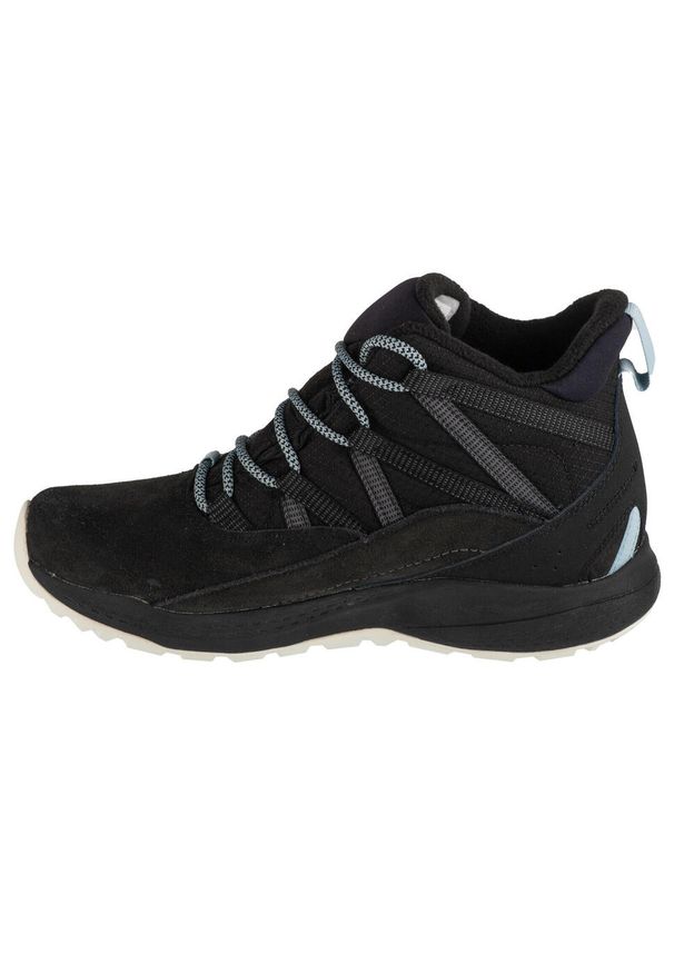 Merrell - Buty trekkingowe damskie, Bravada Edge 2 Thermo Demi WP. Kolor: czarny. Materiał: guma, tkanina, zamsz, materiał, syntetyk