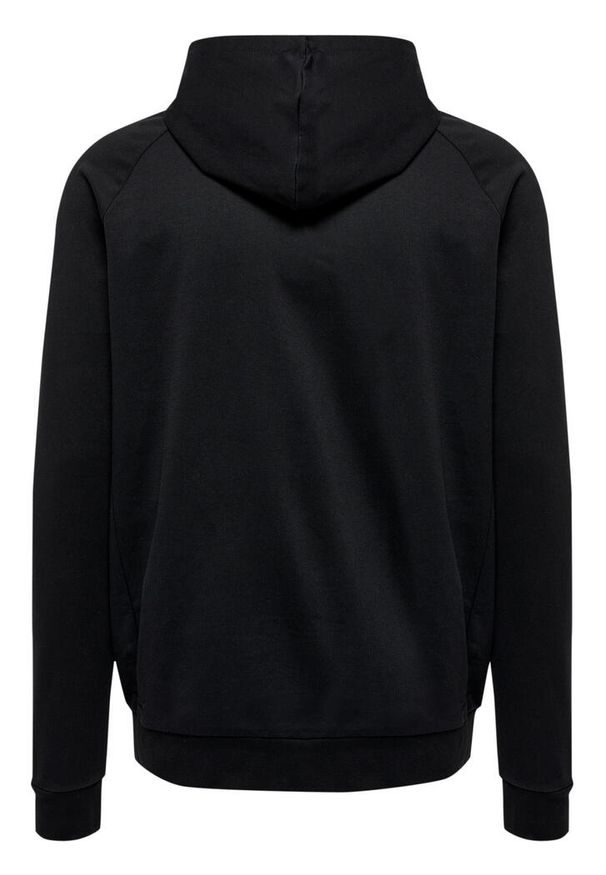 Hummel Bluza damska bawełniana rozpinana GRID Cotton Zip Hoodie. Typ kołnierza: kaptur. Kolor: czarny. Materiał: bawełna