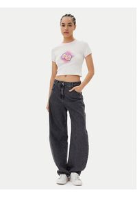 Hugo - HUGO T-Shirt Dalia 50537476 Biały Slim Fit. Kolor: biały. Materiał: bawełna #5