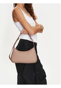 Calvin Klein Torebka Calvin Soft Shoulder Bag K60K612156 Beżowy. Kolor: beżowy #3