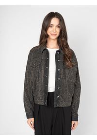 Patrizia Pepe Kurtka | 8O0089/D049 | Kobieta | Czarny. Kolor: czarny. Materiał: bawełna. Wzór: aplikacja. Styl: elegancki #4