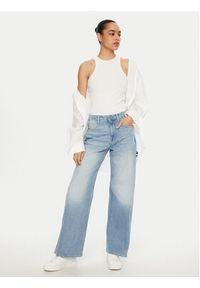 Tommy Jeans Jeansy Mia DW0DW19572 Niebieski Relaxed Fit. Kolor: niebieski