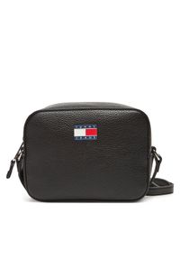 Tommy Jeans Torebka Tjw Must Camera Bag AW0AW17543 Czarny. Kolor: czarny. Materiał: skórzane