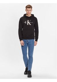 Calvin Klein Jeans Bluza J30J320805 Czarny Regular Fit. Kolor: czarny. Materiał: bawełna
