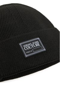 Versace Jeans Couture Czapka Big Beanie 79YAZK50 Czarny. Kolor: czarny. Materiał: poliester #3
