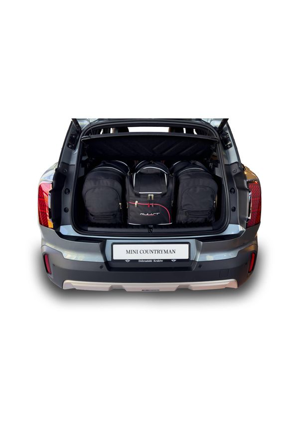 KJUST - Torby Do Bagażnika Mini Countryman 2023+ 4Szt Kjust. Kolor: czarny. Styl: sportowy