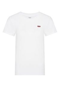 Levi's® Komplet 2 t-shirtów Essential 004AO-0002 Biały Slim Fit. Kolor: biały. Materiał: bawełna