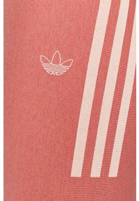 adidas Originals - Spodnie GN4399. Kolor: różowy. Materiał: dzianina. Wzór: nadruk #4