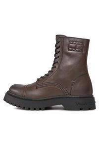 Tommy Jeans Trzewiki Tjm Casual Boot EM0EM01244 Brązowy. Okazja: na co dzień. Kolor: brązowy. Styl: casual #2