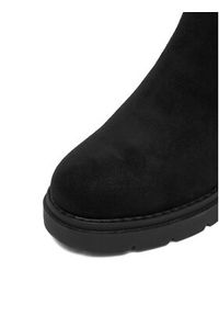 Jenny - JENNY Botki CEO-HY13291-1 Czarny. Kolor: czarny. Materiał: materiał #7