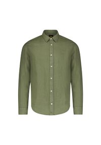 Lee - LEE PATCH SHIRT MĘSKA KOSZULA ELEGANCKA LOGO OLIVE GROVE 112350072. Styl: elegancki #4