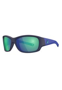 TRIBORD - Okulary przeciwsłoneczne żeglarskie dla dzieci Tribord Sailing 100 z polaryzacją. Kolor: niebieski. Materiał: poliamid