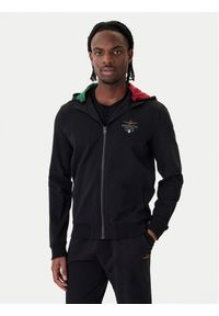 Aeronautica Militare Bluza 261FE2097UF00674 Czarny Regular Fit. Kolor: czarny. Materiał: bawełna #1