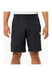 Spodnie trekkingowe męskie Jack Wolfskin 15037926000. Kolor: czarny. Materiał: materiał, syntetyk