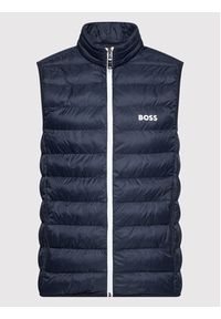 BOSS - Boss Kamizelka V_Thor 50472473 Granatowy Regular Fit. Kolor: niebieski. Materiał: syntetyk