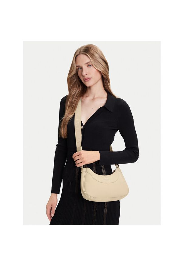 Torebka Armani Exchange. Kolor: beżowy