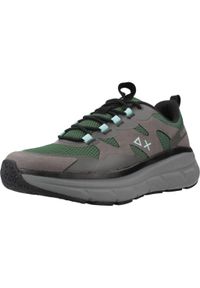 Buty SUN68 JUPITER SPORTY Zielony. Kolor: zielony. Materiał: tkanina, syntetyk. Sport: turystyka piesza #1