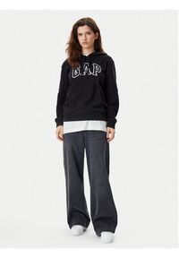 GAP - Gap Bluza 870537-02 Czarny Relaxed Fit. Kolor: czarny. Materiał: bawełna #4