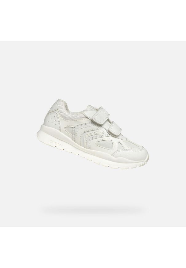 Trenerzy dla dzieci Geox Pavel A. Kolor: biały. Sport: turystyka piesza