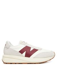 New Balance Sneakersy U370CB Beżowy. Kolor: beżowy. Materiał: skóra, zamsz