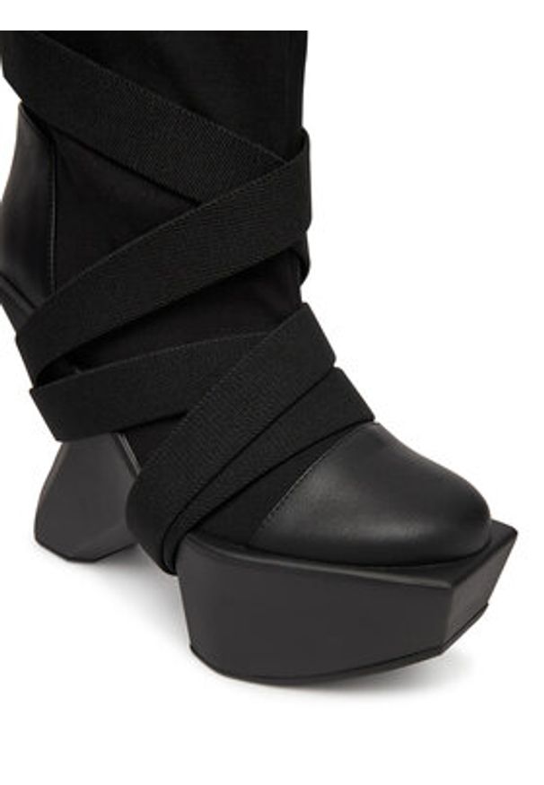 United Nude Kozaki Boulder Boot 109440154 Czarny. Kolor: czarny. Materiał: materiał