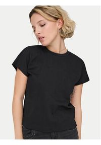 only - ONLY T-Shirt Erica 15308926 Czarny Oversize. Kolor: czarny. Materiał: bawełna #5
