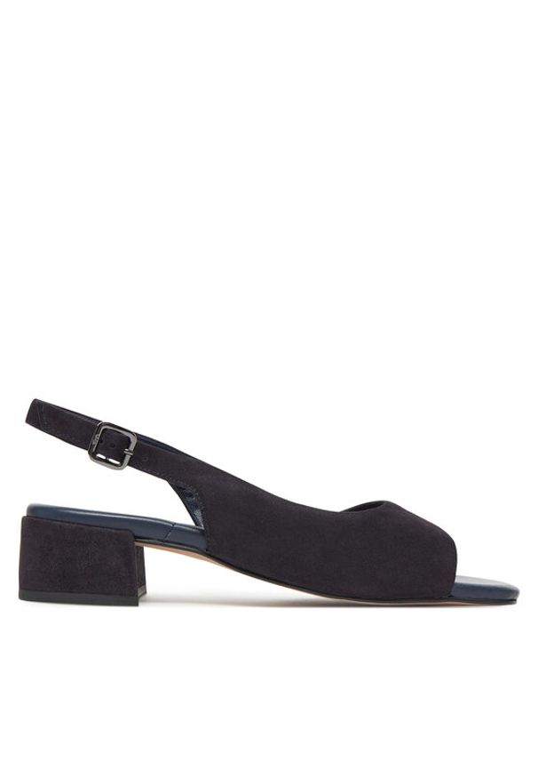 HÖGL Sandały Elsa 9-102612 Granatowy. Kolor: niebieski. Materiał: skóra, zamsz