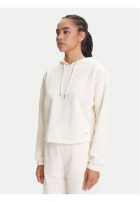 Guess Bluza V5YQ04 KBSL2 Écru Regular Fit. Materiał: syntetyk