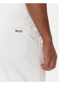 BOSS Spodnie materiałowe T_Commuter-Slim 50534303 Biały Slim Fit. Kolor: biały. Materiał: syntetyk #4