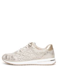 Remonte Sneakersy D1G04-60 Beżowy. Kolor: beżowy. Materiał: materiał #4