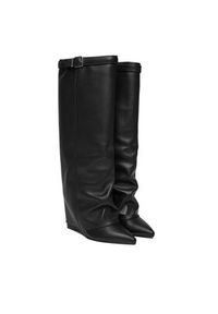 Steve Madden Kozaki Corenne SM11003418 Czarny. Kolor: czarny. Materiał: skóra #4