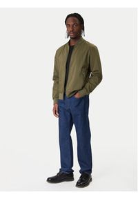 Calvin Klein Kurtka bomber LV040FM512 Khaki Regular Fit. Kolor: brązowy. Materiał: syntetyk #2