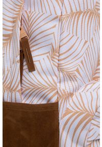 Roxy Plecak damski kolor beżowy duży wzorzysty. Kolor: pomarańczowy #5