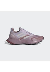 Adidas - Buty Terrex Soulstride Trail Running. Kolor: czerwony, różowy, fioletowy, szary, wielokolorowy, brązowy. Materiał: materiał. Model: Adidas Terrex. Sport: bieganie