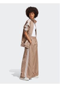 Adidas - adidas Bluza Oversized Track Top IP7143 Brązowy Loose Fit. Kolor: brązowy. Materiał: syntetyk #6