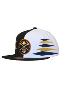 Czapka z daszkiem Mitchell & Ness NBA Diamond Cut Denver- HHSS1093-DNUYYPPPBKWH. Kolor: wielokolorowy, czarny, biały #1