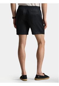 Polo Ralph Lauren Szorty materiałowe 710P08205504 Czarny Regular Fit. Kolor: czarny. Materiał: len #5
