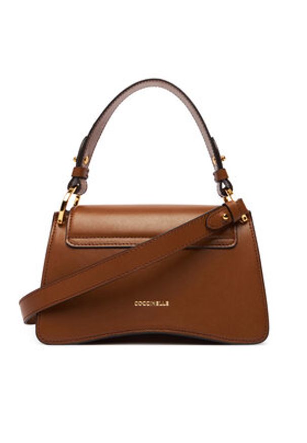 Coccinelle Torebka SSK Coccinelle C-ME Calf E1 SSK 18 04 01 Brązowy. Kolor: brązowy. Materiał: skórzane