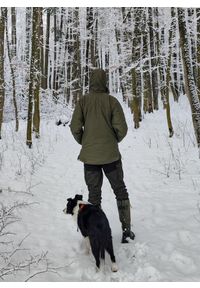 KEELA - Panowie outdoorowy Keela Kombinezon do asekuracji przez głowę. Kolor: zielony. Technologia: Primaloft