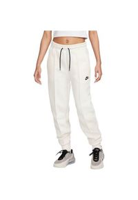 Spodnie sportowe damskie Nike Sportswear Tech Fleece. Kolor: biały. Materiał: dresówka