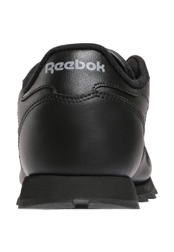Buty do chodzenia dla dzieci Reebok Classic Leather. Zapięcie: sznurówki. Kolor: czarny. Materiał: guma, materiał, syntetyk. Szerokość cholewki: normalna. Model: Reebok Classic. Sport: turystyka piesza